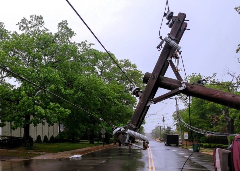 fallen powerlines