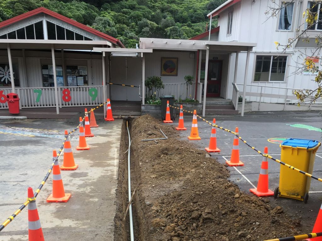 emergency drainage in Upper Hutt