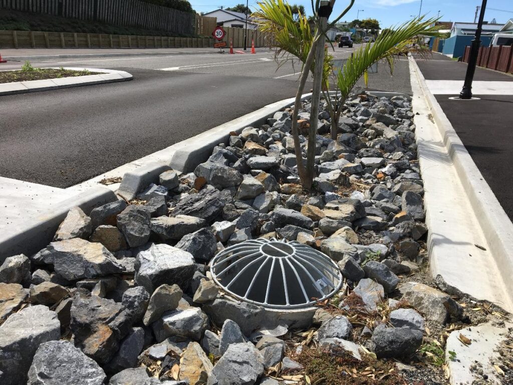 new drainage system on pathway nz